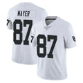 LV.Raiders #87 Michael Mayer Player White Limited Vapor Untouchable Home Game BALCE Stitched Jerseys