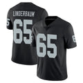 LV.Raiders #65 Tyler Linderbaum Player Black Limited Vapor Untouchable Home Game BALCE Stitched Jerseys