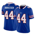 B.Bills #44 Joe Andreessen Player Royal Vapor F.U.S.E. Limited Home Game BALCE Stitched Jerseys