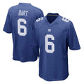 NY.Giants #6 Jaxson Dart Player Royal Home Game BALCE Stitched Jerseys