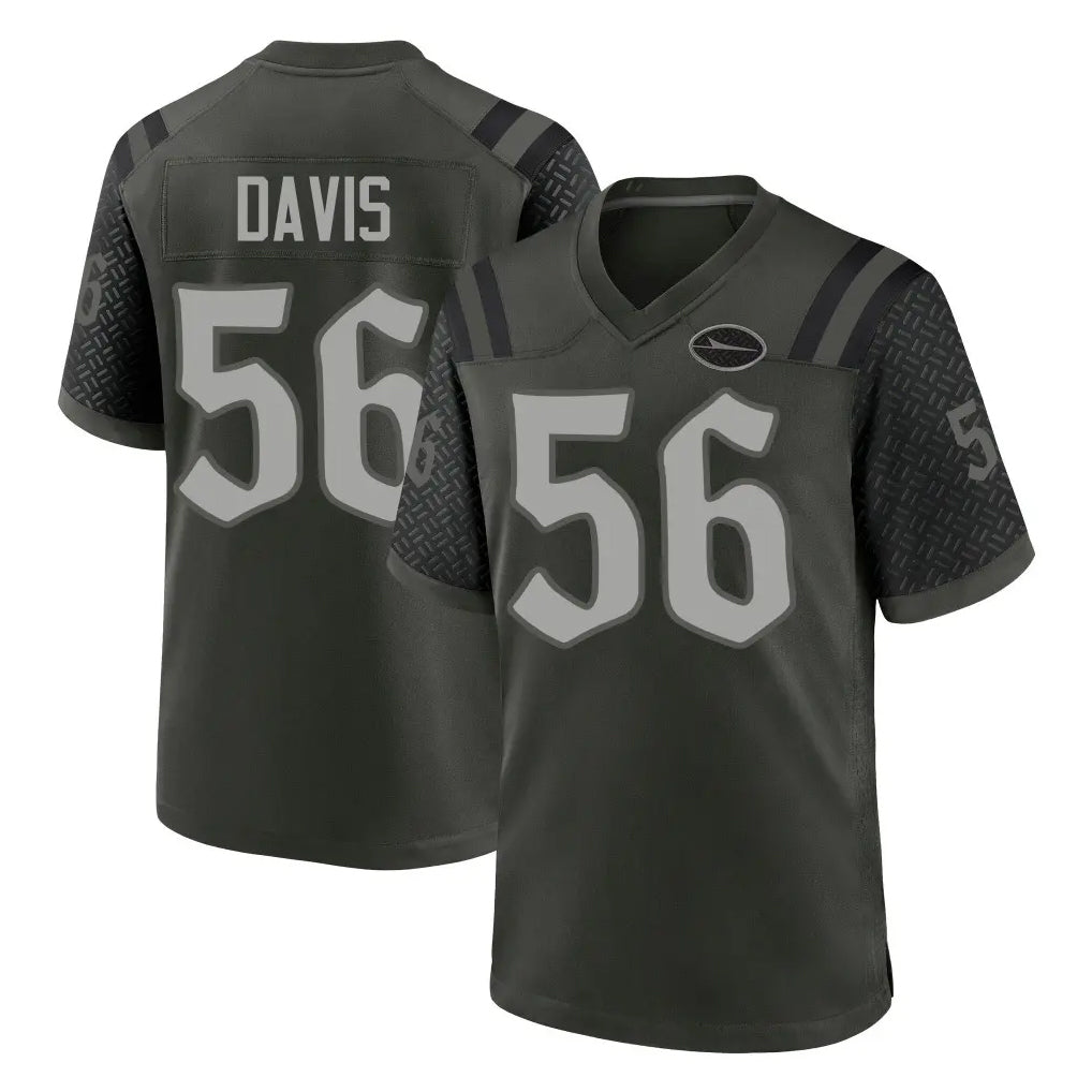 NY.Jets #56 Demario Davis Player Green 2025 Rivalries Collection Home Game BALCE Stitched Jerseys