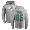 M.Dolphins #85 Greg Dulcich Player Gray LOGO Pullover Hoodies Limited BALCE Stitched Jerseys