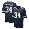 D.Cowboys #34 Jalen Thompson Player Navy Home Game BALCE Stitched Jerseys