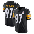 P.Steelers #97 Cameron Heyward Player Black Limited Vapor Untouchable Home Game BALCE Stitched Jerseys