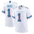 T.Titans #1 Cam Ward Player White 2026 Game Home BALCE Stitched Jerseys