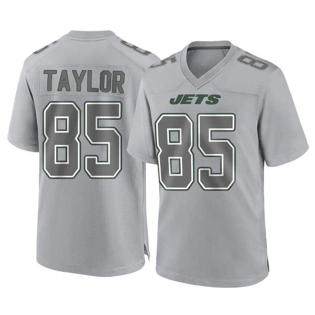 NY.Jets #85 Mason Taylor Player Gray Limited Atmosphere Fashion Home Game BALCE Stitched Jerseys