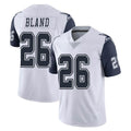 D.Cowboys #26 DaRon Bland Player White-Navy Limited Color Rush Vapor Untouchable Home Game BALCE Stitched Jerseys