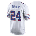 B.Bills #24 Cole Bishop Player White Alternate Limited Home Game BALCE Stitched Jerseys