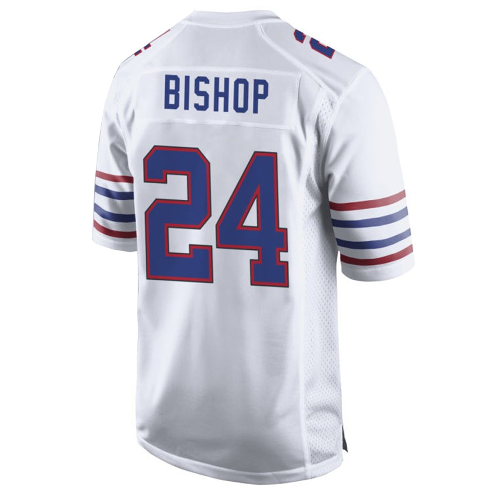 B.Bills #24 Cole Bishop Player White Alternate Limited Home Game BALCE Stitched Jerseys