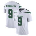 NY.Jets #9 Will McDonald IV Player White Spotlight Limited Vapor Home Game BALCE Stitched Jerseys