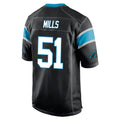 C.Panthers #51 Sam Mills Player Black Game BALCE Stitched Jerseys
