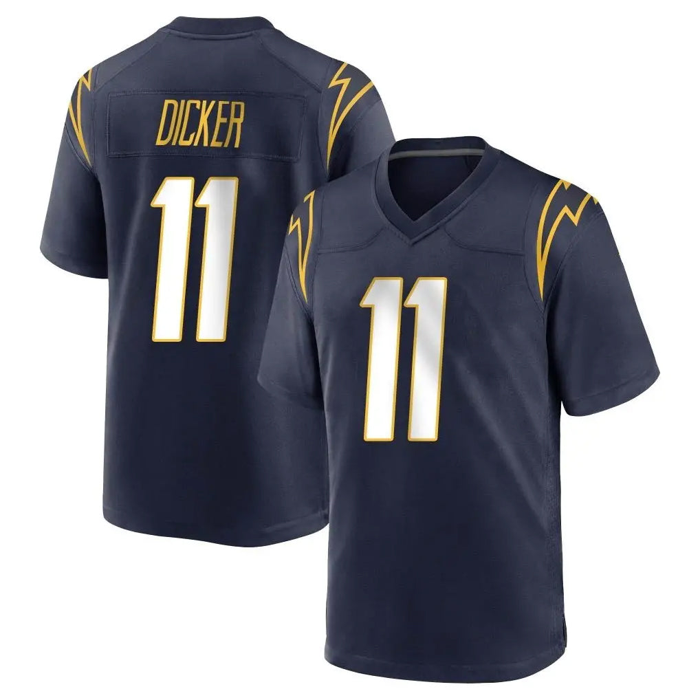 LA.Chargers #11 Cameron Dicker Player Navy Home Game BALCE Stitched Jerseys