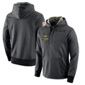 M.Vikings ## Vikings Blank Player Gray Pullover Hoodies Home Game BALCE Stitched Jerseys