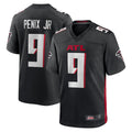 A.Falcons #9 Michael Penix Jr. Player Black Home Game BALCE Stitched Jerseys