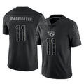 J.Jaguars #11 Parker Washington Player Black Reflective Limited Game BALCE Stitched Jerseys