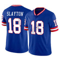 NY.Giants #18 Darius Slayton Player Royal Classic Vapor Home Game BALCE Stitched Jerseys