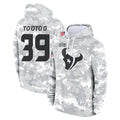 H.Texans #39 Henry To'oTo'o Player Arctic Camo Salute to Service Hoodies Limited Game BALCE Stitched Jerseys