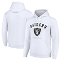 LV.Raiders ## Raiders Blank Player White LOGO Pullover Hoodies Home Game BALCE Stitched Jerseys