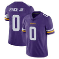 M.Vikings #0 Ivan Pace Jr. Player Purple Limited Vapor Untouchable Home Game BALCE Stitched Jerseys