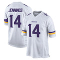 M.Vikings #14 Jauan Jennings Player White Home Game BALCE Stitched Jerseys