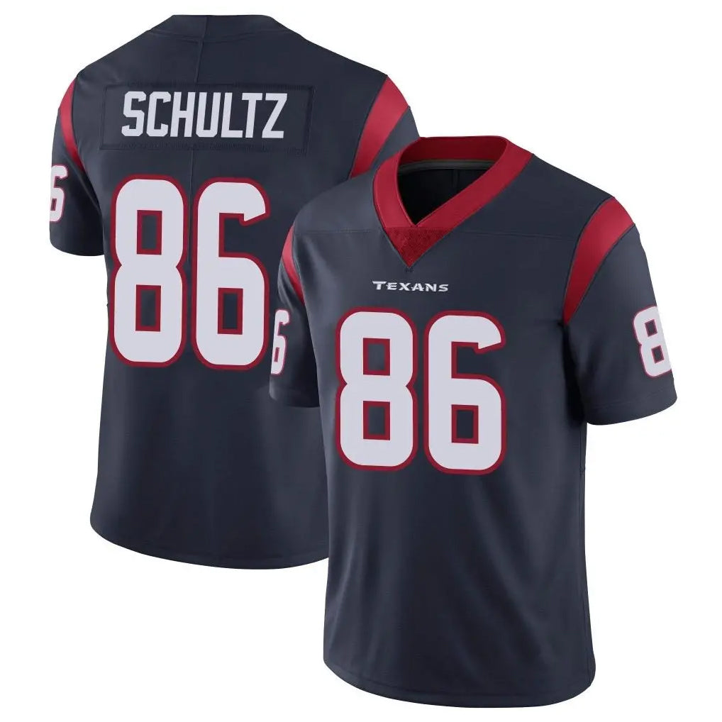 H.Texans #86 Dalton Schultz Player Navy Limited Vapor Untouchable Home Game BALCE Stitched Jerseys