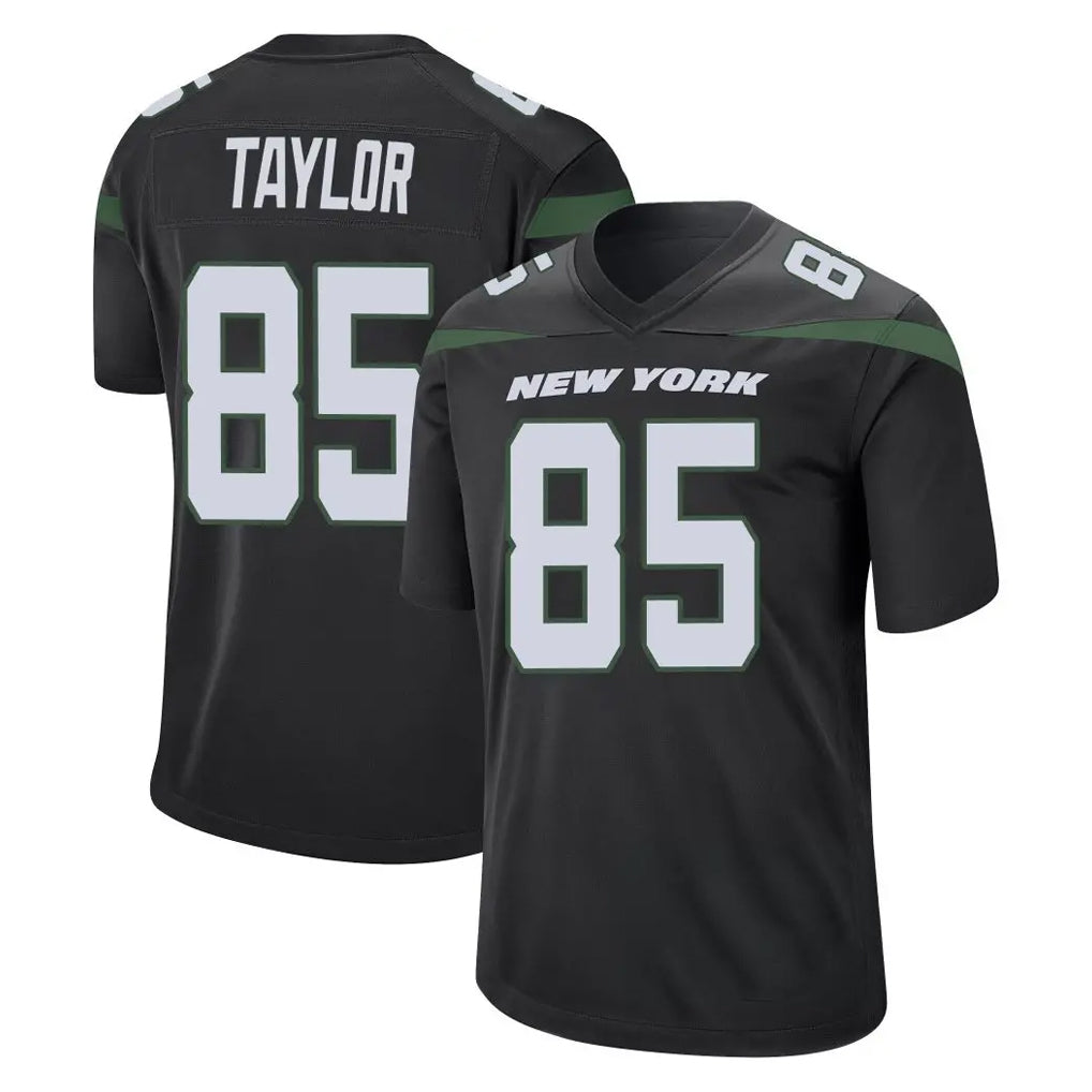 NY.Jets #85 Mason Taylor Player Stealth Black Home Game BALCE Stitched Jerseys