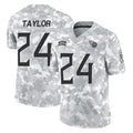 T.Titans #24 Alontae Taylor Player Arctic Camo Limited Salute to Service Home Game BALCE Stitched Jerseys