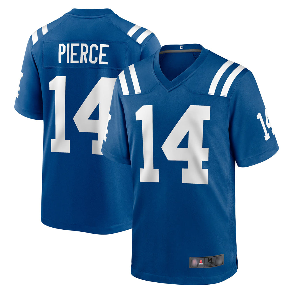 IN.Colts #14 Alec Pierce Player Royal Home Game BALCE Stitched Jerseys