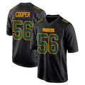 GB.Packers #56 Edgerrin Cooper Player Black Fashion Home Game BALCE Stitched Jerseys