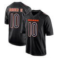 C.Bears #10 Luther Burden III Player Carbon Black Fashion Game BALCE Stitched Jerseys