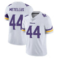 M.Vikings #44 Josh Metellus Player White Limited Vapor Untouchable Home Game BALCE Stitched Jerseys