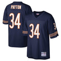 C.Bears #34 Walter Payton Player Navy Mitchell & Ness Legacy Replica BALCE Stitched Jerseys