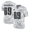 P.Eagles #69 Landon Dickerson Player Arctic Camo Salute to Service Limited Game BALCE Stitched Jerseys