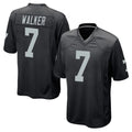 LV.Raiders #7 Quay Walker Player Black Home Game BALCE Stitched Jerseys