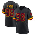 W.Commanders #98 Odafe Oweh Player Black Limited Home Game BALCE Stitched Jerseys