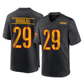 W.Commanders #29 Rasul Douglas Player Black Home Game BALCE Stitched Jerseys