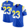 LA.Rams #23 Kyren Williams Player Royal Rivalries Vapor Limited Home Game BALCE Stitched Jerseys