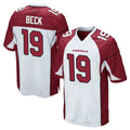 A.Cardinals #19 Carson Beck Player White Cardinal Home Game BALCE Stitched Jerseys