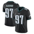 P.Eagles #97 Moro Ojomo Player Black Limited Vapor Untouchable Home Game BALCE Stitched Jerseys