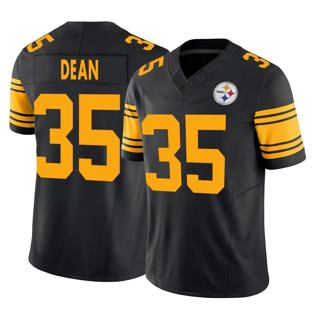 P.Steelers #35 Jamel Dean Player Black Limited 2nd Alternate Vapor F.U.S.E. Home Game BALCE Stitched Jerseys