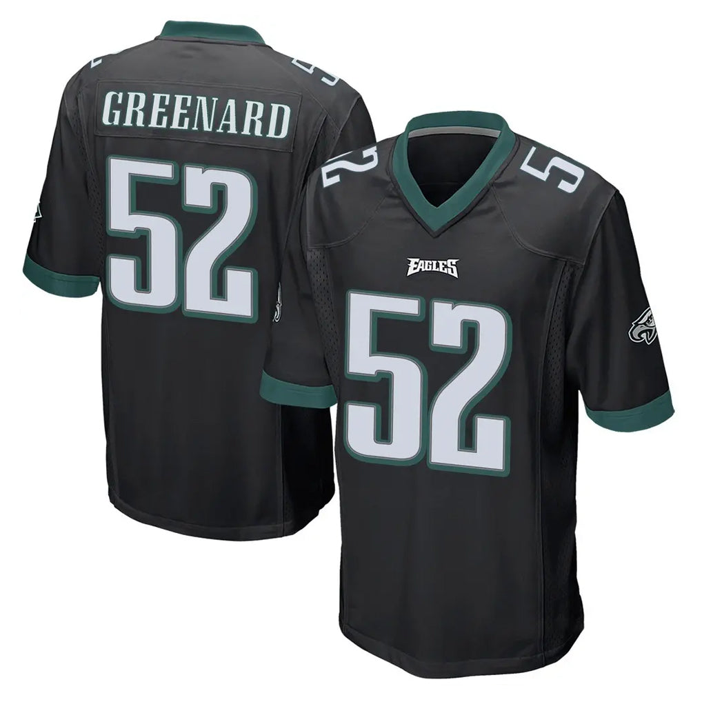 P.Eagles #52 Jonathan Greenard Player Black Home Game BALCE Stitched Jerseys