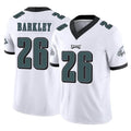 P.Eagles #26 Saquon Barkley Player White Limited Vapor F.U.S.E. Home Game BALCE Stitched Jerseys