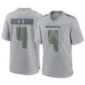 S.Seahawks #4 Michael Dickson Player Gray Atmosphere Fashion Home Game BALCE Stitched Jerseys