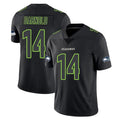 S.Seahawks #14 Sam Darnold Player Black Impact Limited Home Game BALCE Stitched Jerseys