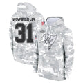 TB.Buccaneers #31 Antoine Winfield Jr. Player Arctic Camo Limited Salute to Service Pullover Hoodies Game BALCE Stitched Jerseys