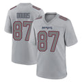 NE.Patriots #87 Romeo Doubs Player Gray Fashion Limited Home Game BALCE Stitched Jerseys