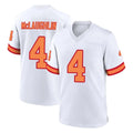 TB.Buccaneers #4 Chase McLaughlin Player White '76 Home Game BALCE Stitched Jerseys