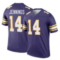 M.Vikings #14 Jauan Jennings Player Purple Limited Classic Home Game BALCE Stitched Jerseys