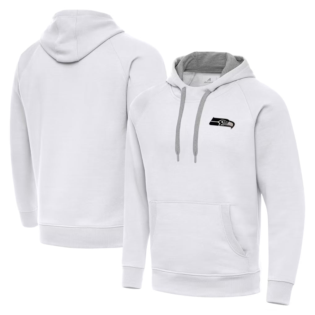 S.Seahawks ## Seahawks Blank Player White Pullover Hoodies Game BALCE Stitched Jerseys