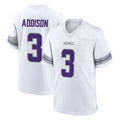 M.Vikings #3 Jordan Addison Player White Alternate Home Game BALCE Stitched Jerseys